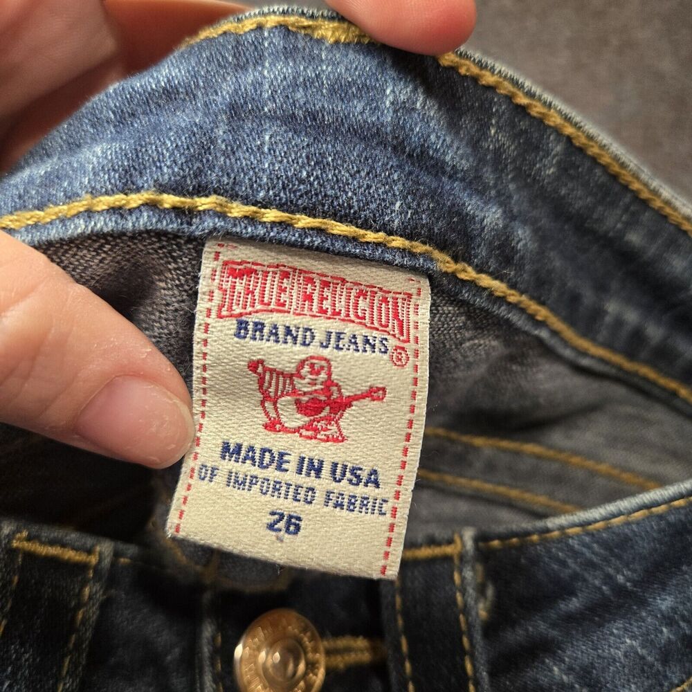 True Religion Made in the USA Womens Sz 26 - Picture 7 of 11